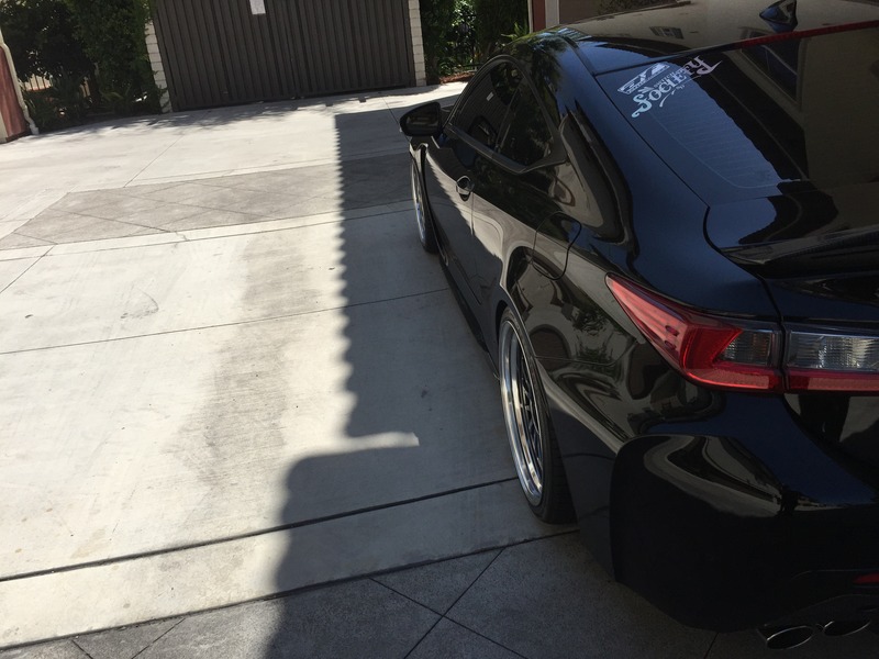 photo 4 Lexus RC F custom wheels SSR TF1 20x9.5, ET +25, tire size 255/30 R20. 20x10.5 ET+30 275/30 R20