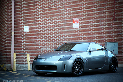 photo 1 Nissan 350Z custom wheels Work XD9 18x9.0, ET +20, tire size 245/40 R18. 18x10.0 ET+18 265/35 R18