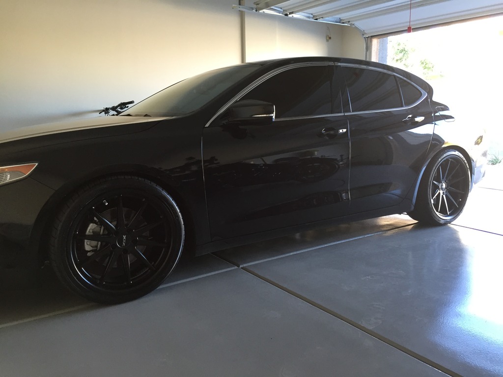 photo 2 Acura TLX custom wheels   20x8.5, ET +35, tire size 245/35 R20. 20x10.0 ET+40 275/30 R20
