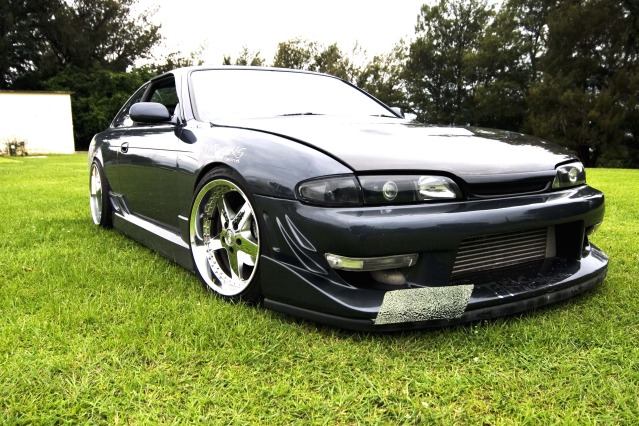 photo 2 Nissan S14 custom wheels Work  Equips 18x10.0, ET +18, tire size 235/40 R18. 18x11.0 ET+19 265/35 R18