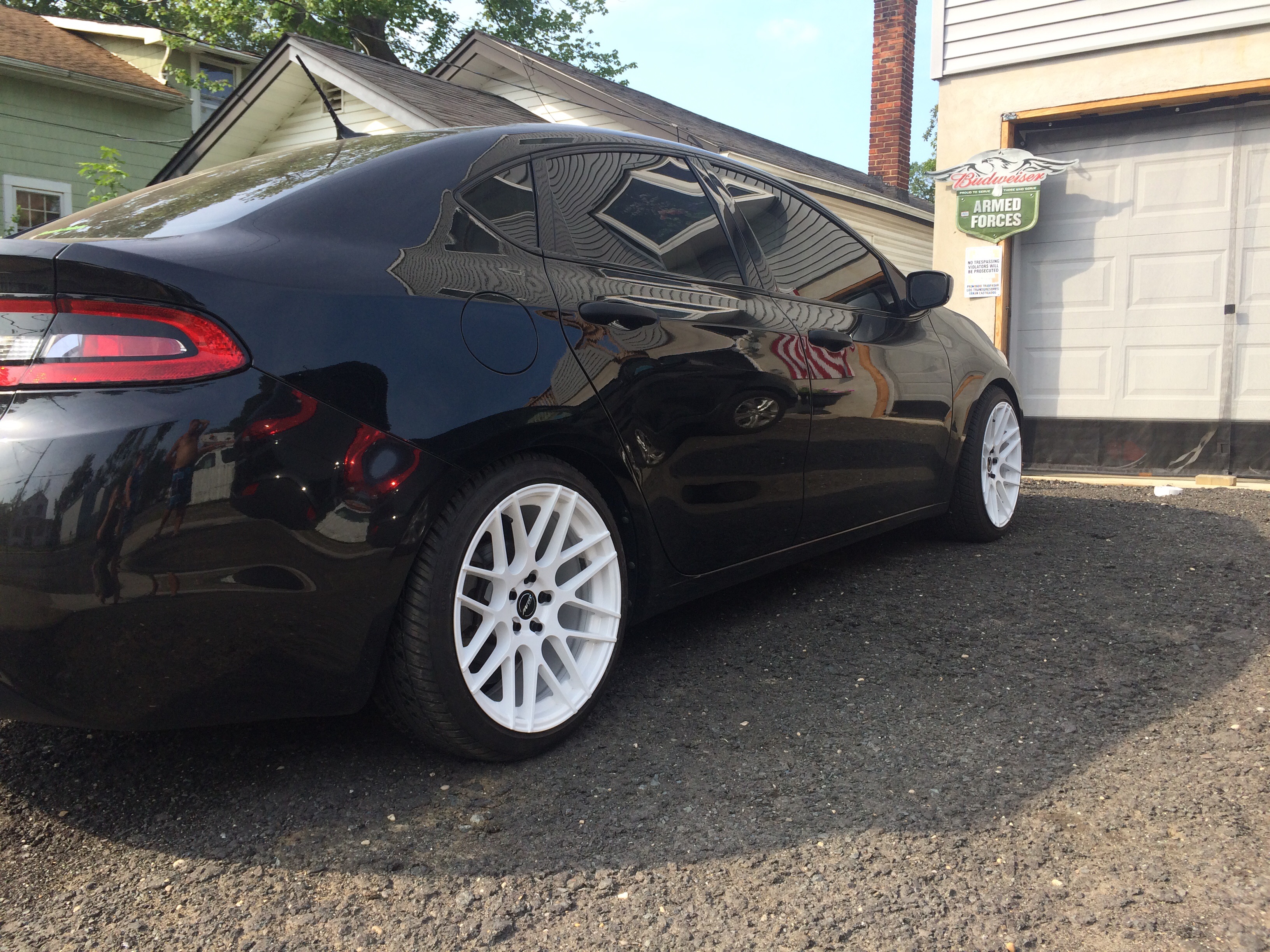 photo 1 Dodge Dart custom wheels MRR GF7 18x9.0, ET +25, tire size X R18. x ET