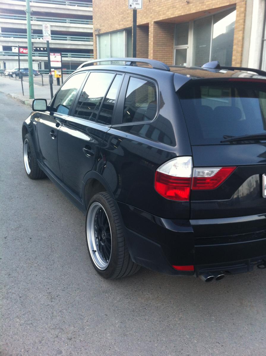 photo 3 BMW X3 custom wheels Miro STP-2 19x8.5, ET +35, tire size 245/40 R19. 19x9.5 ET+45 275/35 R19