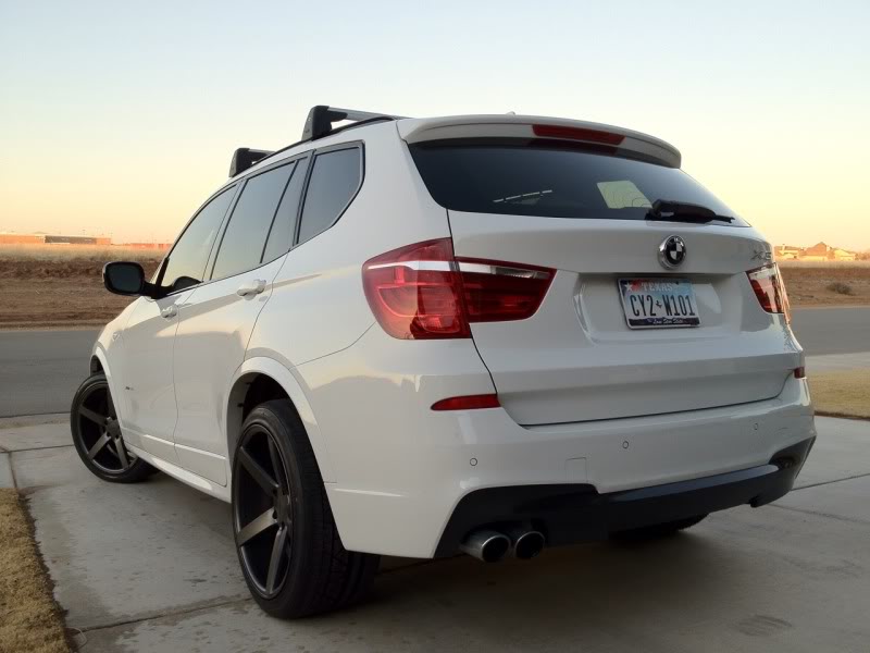 photo 2 BMW X3 custom wheels   20x9.5, ET , tire size 245/40 R20. 20x10.5 ET 275/35 R20