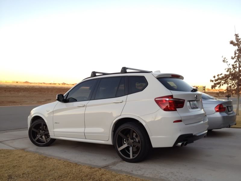 photo 3 BMW X3 custom wheels   20x9.5, ET , tire size 245/40 R20. 20x10.5 ET 275/35 R20
