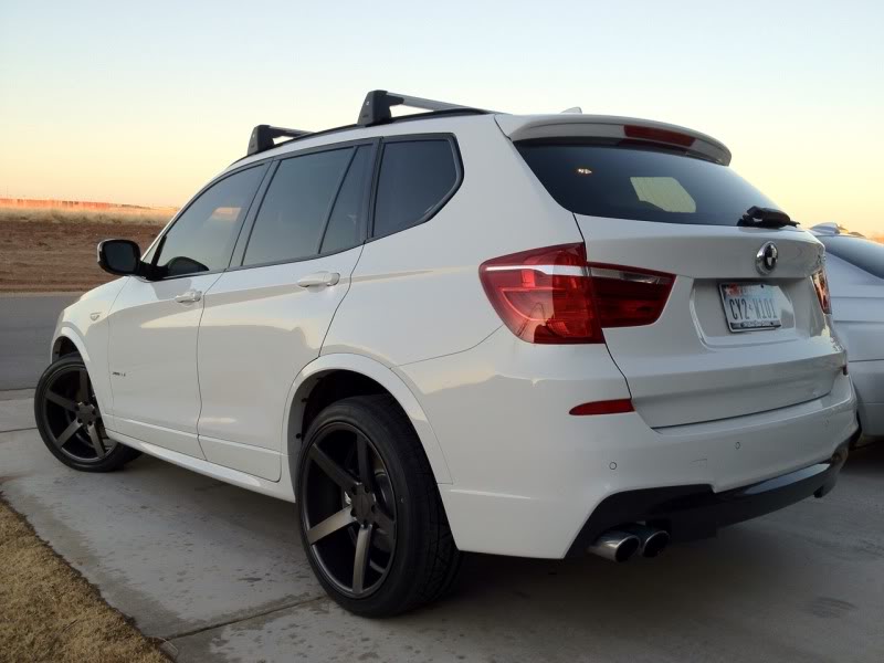 photo 5 BMW X3 custom wheels   20x9.5, ET , tire size 245/40 R20. 20x10.5 ET 275/35 R20