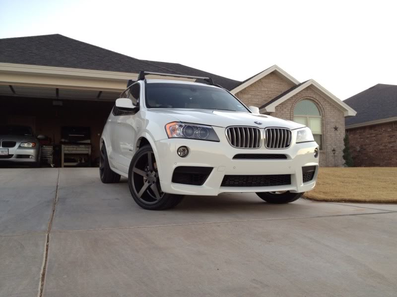 photo 6 BMW X3 custom wheels   20x9.5, ET , tire size 245/40 R20. 20x10.5 ET 275/35 R20