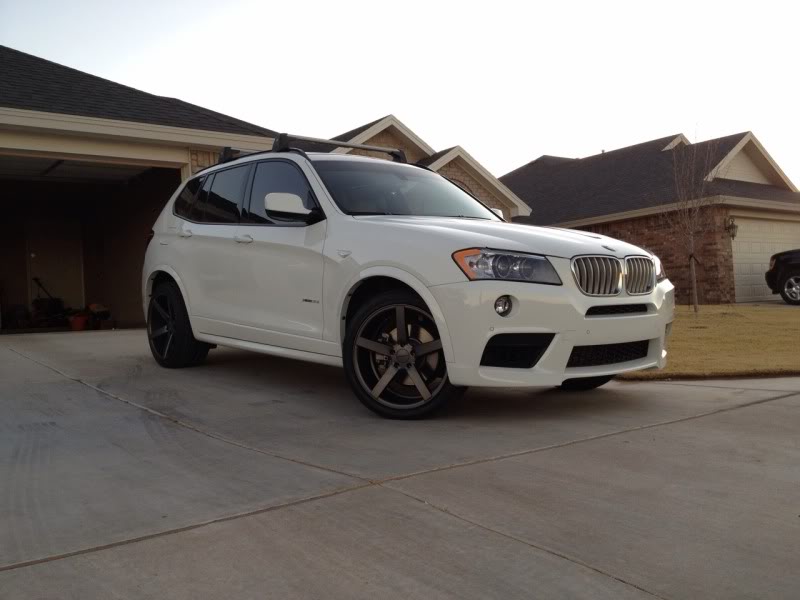 photo 1 BMW X3 custom wheels   20x9.5, ET , tire size 245/40 R20. 20x10.5 ET 275/35 R20