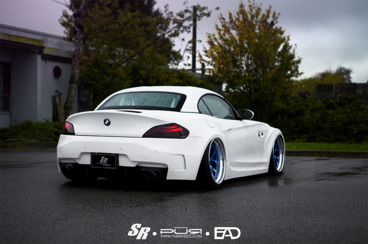 photo 8 BMW Z4 custom wheels PUR LG02 19x9.0, ET , tire size X R19. 19x11.0 ET 