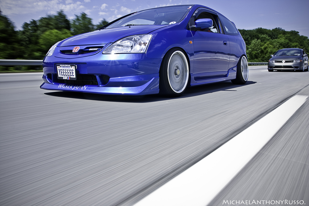 photo 1 Honda Civic custom wheels SSR Reverse Mesh 17x8.0, ET +14, tire size 205/40 R17. 17x9.0 ET+14 215/40 R17