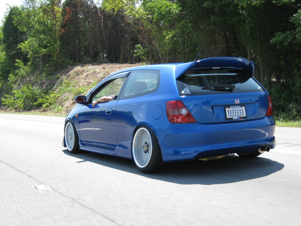 photo 2 Honda Civic custom wheels SSR Reverse Mesh 17x8.0, ET +14, tire size 205/40 R17. 17x9.0 ET+14 215/40 R17