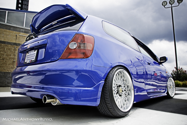 photo 7 Honda Civic custom wheels SSR Reverse Mesh 17x8.0, ET +14, tire size 205/40 R17. 17x9.0 ET+14 215/40 R17