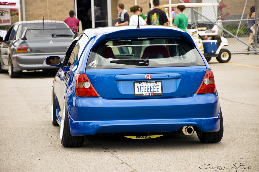 photo 8 Honda Civic custom wheels SSR Reverse Mesh 17x8.0, ET +14, tire size 205/40 R17. 17x9.0 ET+14 215/40 R17