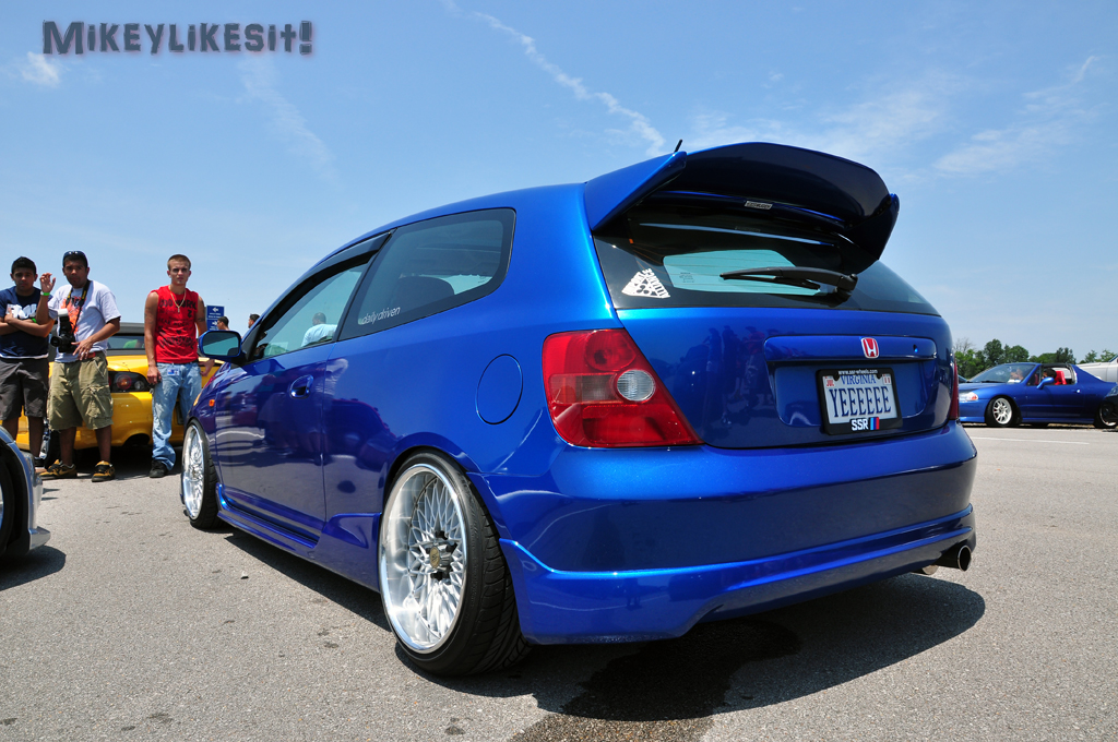 photo 13 Honda Civic custom wheels SSR Reverse Mesh 17x8.0, ET +14, tire size 205/40 R17. 17x9.0 ET+14 215/40 R17