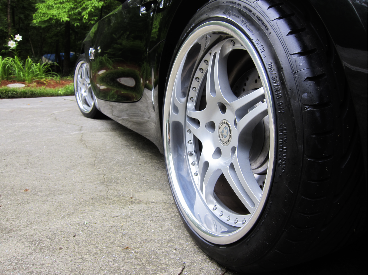 photo 3 BMW Z4M custom wheels HRE 547R 18x, ET , tire size 265/35 R18. x ET 265/35 R