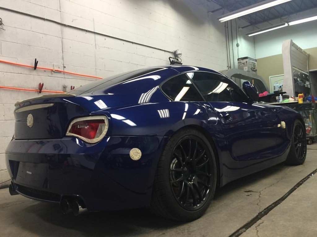 photo 2 BMW Z4M custom wheels Volk Rays Progressiv 18x8.5, ET +42, tire size 235/40 R18. 18x9.5 ET+30 265/35 R18