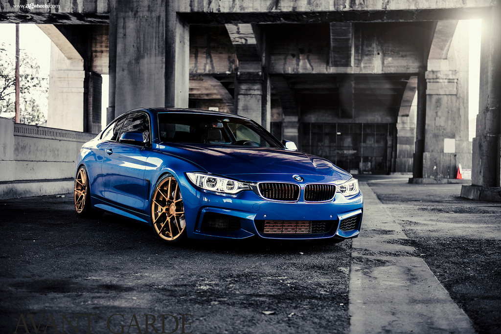 photo 2 BMW 435 custom wheels Avant Garde M510 20x8.5, ET , tire size X R20. 20x10.0 ET