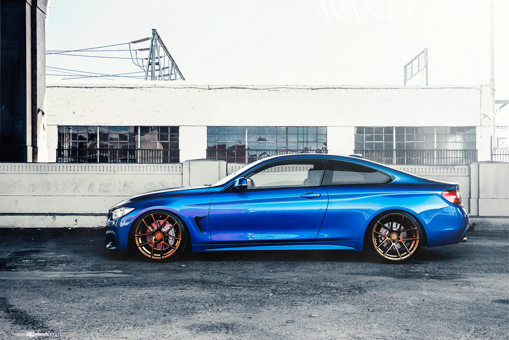 photo 3 BMW 435 custom wheels Avant Garde M510 20x8.5, ET , tire size X R20. 20x10.0 ET