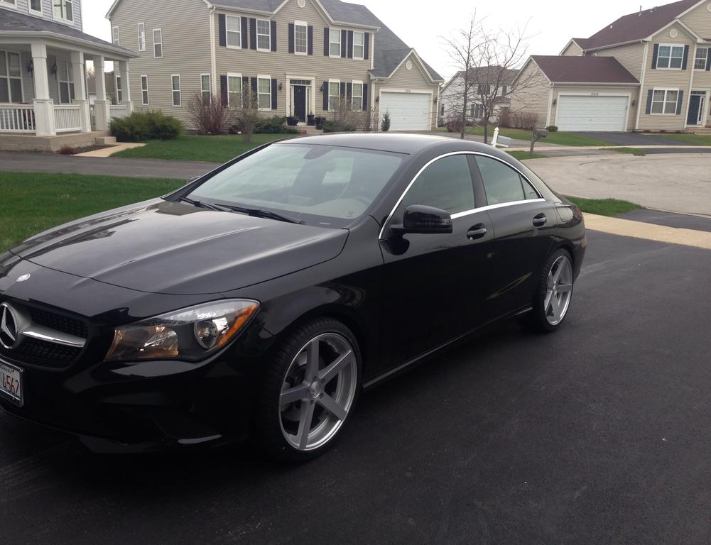 photo 4 Mercedes-Benz CLA-Class custom wheels RC-22  20x, ET , tire size X R20. x ET 