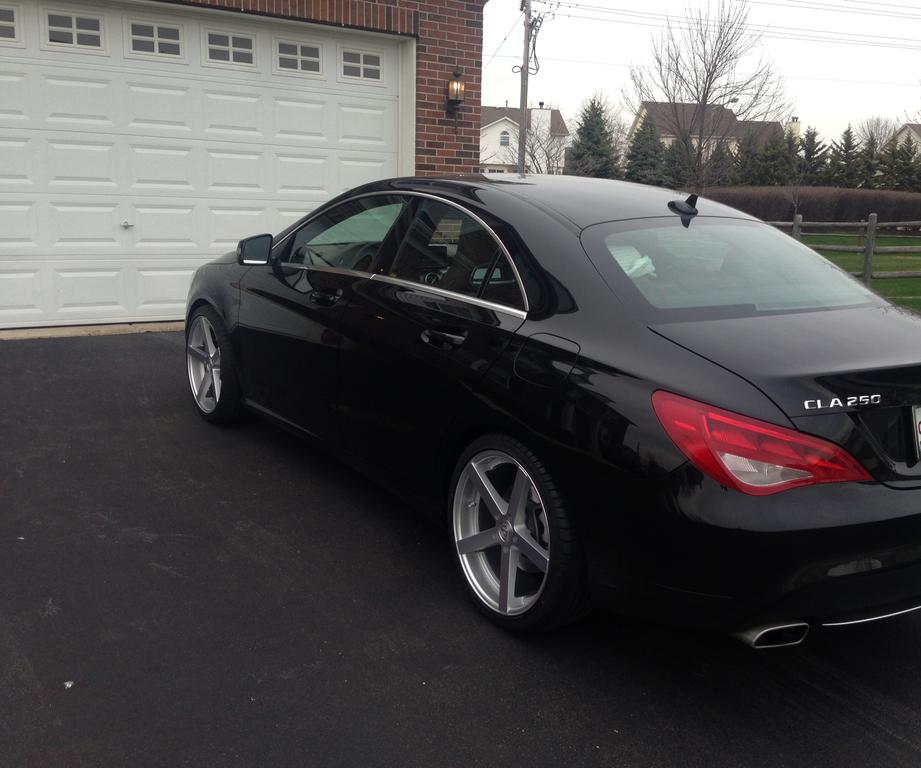 photo 5 Mercedes-Benz CLA-Class custom wheels RC-22  20x, ET , tire size X R20. x ET 