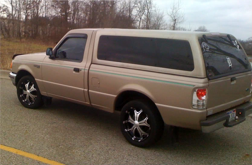 photo 1 Ford Ranger custom wheels   18x, ET , tire size 245/ R18. x ET