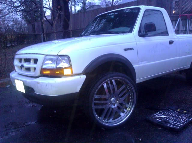 photo 1 Ford Ranger custom wheels 24x, ET , tire size X R24. x ET