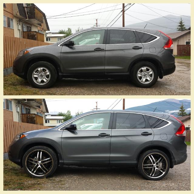 photo 1 Honda CR-V custom wheels Essence  22x9.0, ET +38, tire size 265/35 R22. x ET