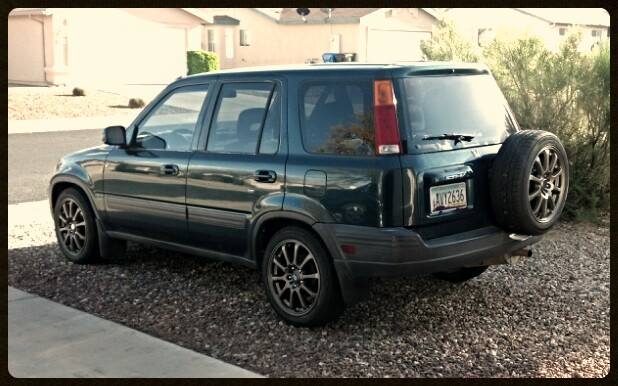 photo 1 Honda CR-V custom wheels Sparco Drift 17x8.0, ET +48, tire size 215/50 R17. x ET 