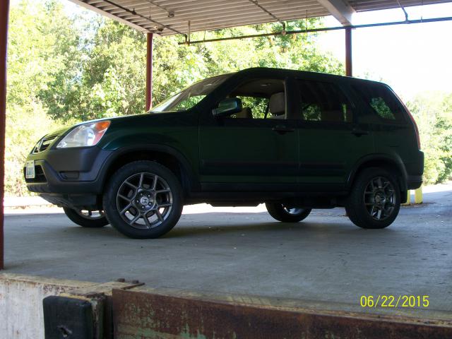 photo 1 Honda CR-V custom wheels OEM Acura TL 17x8.0, ET +45, tire size 225/55 R17. x ET