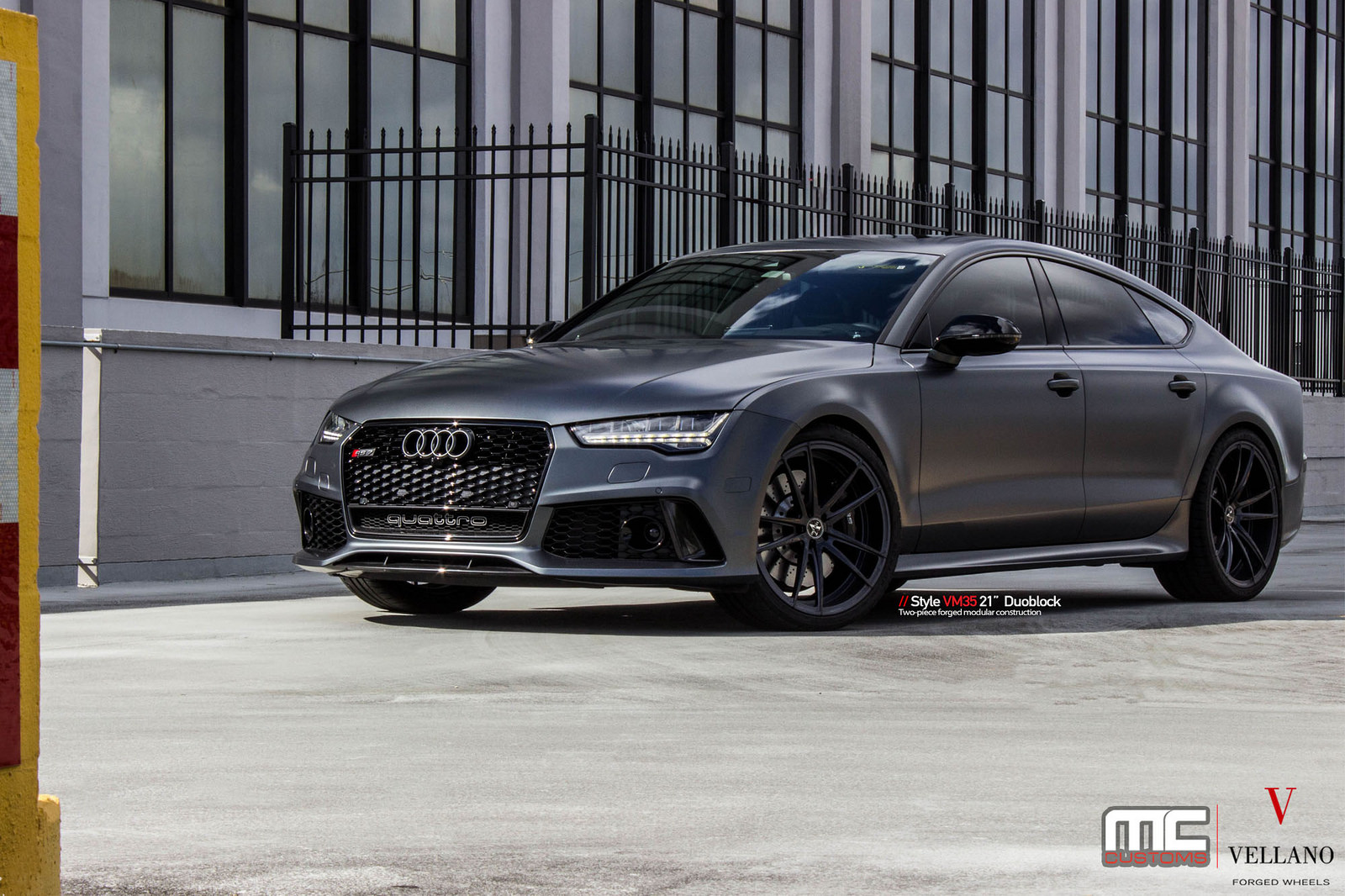 photo 2 Audi RS 7 custom wheels Vellano VM35 21x, ET , tire size X R21. x ET