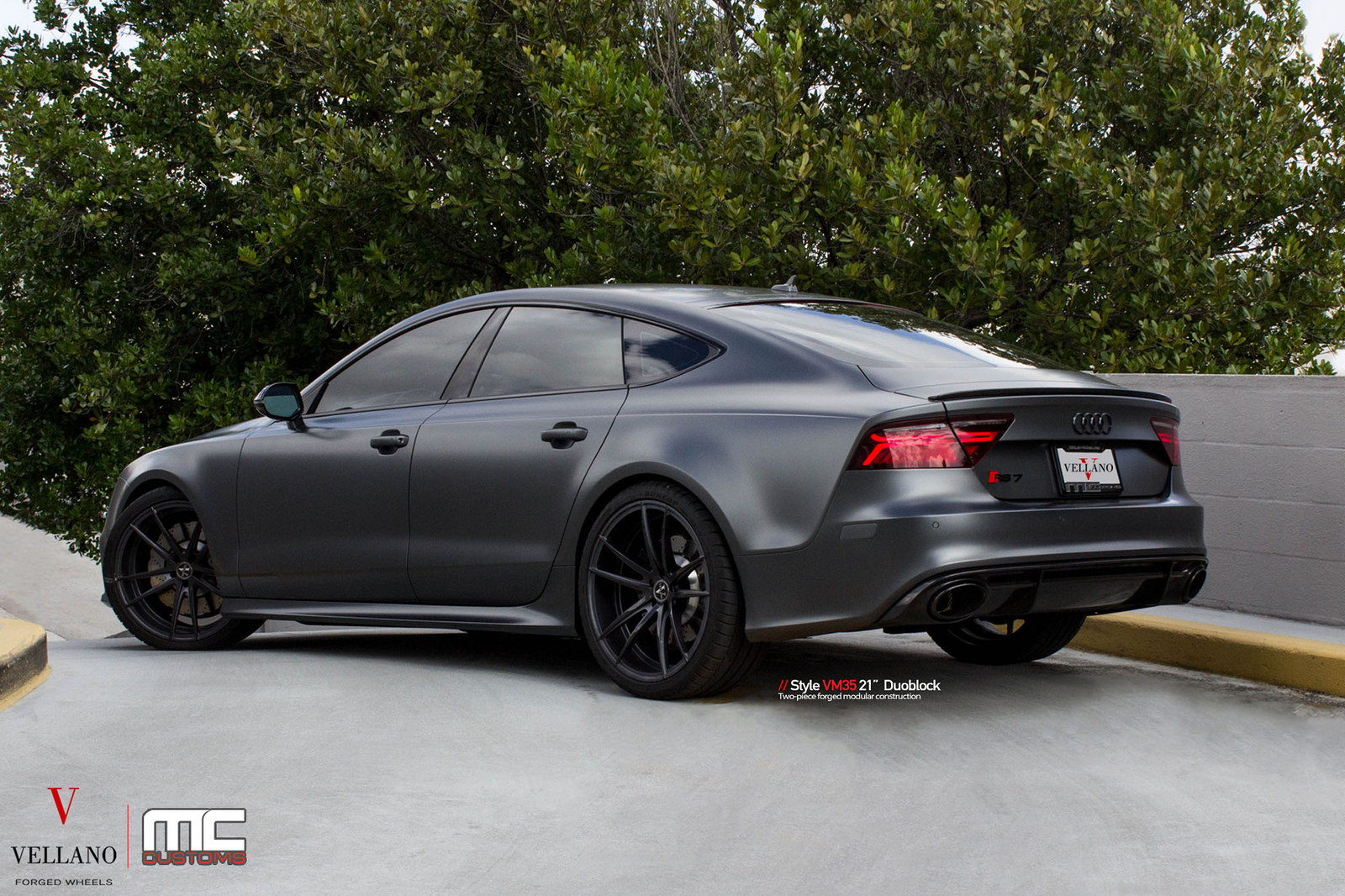 photo 3 Audi RS 7 custom wheels Vellano VM35 21x, ET , tire size X R21. x ET