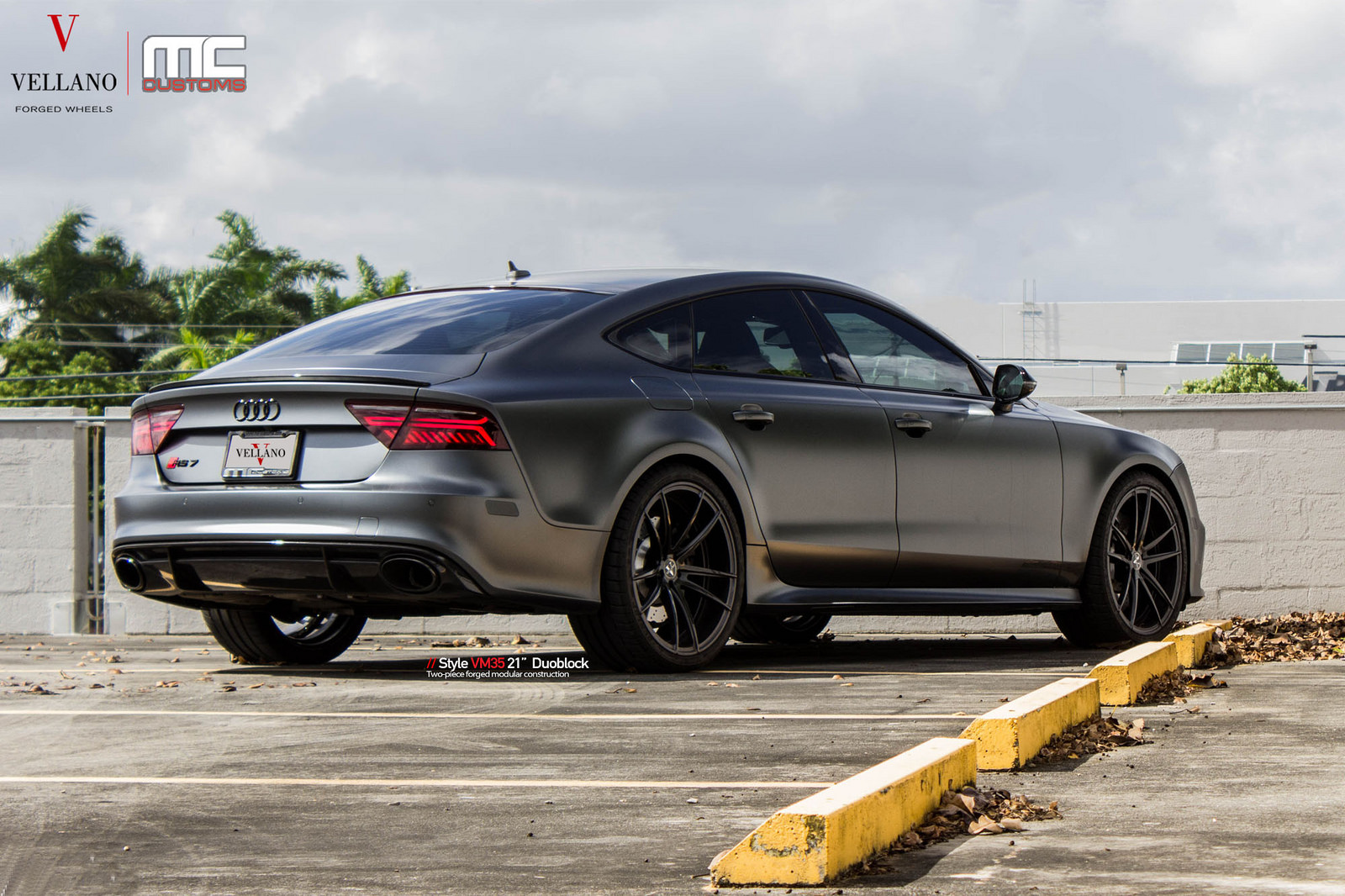 photo 7 Audi RS 7 custom wheels Vellano VM35 21x, ET , tire size X R21. x ET