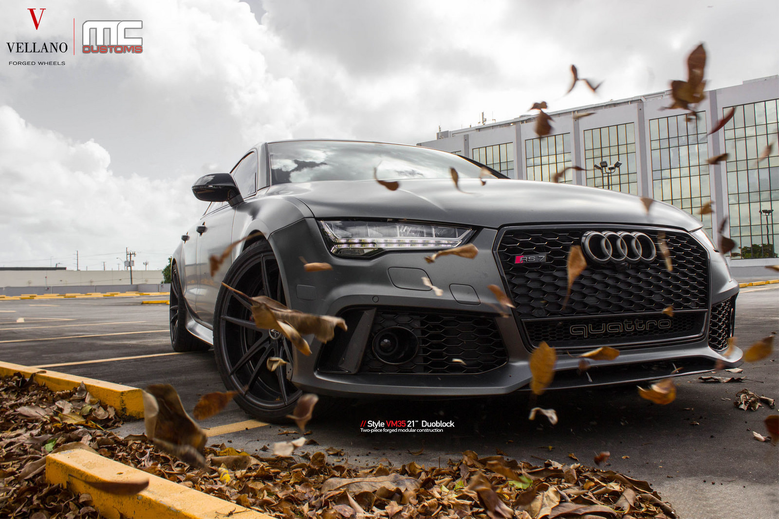 photo 9 Audi RS 7 custom wheels Vellano VM35 21x, ET , tire size X R21. x ET