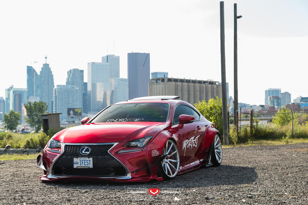 photo 2 Lexus RC 350 custom wheels Vossen VPS 310 20x10.5, ET , tire size X R20. 20x12.5 ET