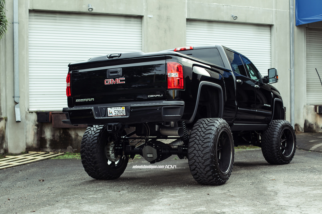photo 5 GMC Sierra 2500HD custom wheels ADV 08R Truck Spec 24x15.0, ET , tire size 395/50 R24. x ET 