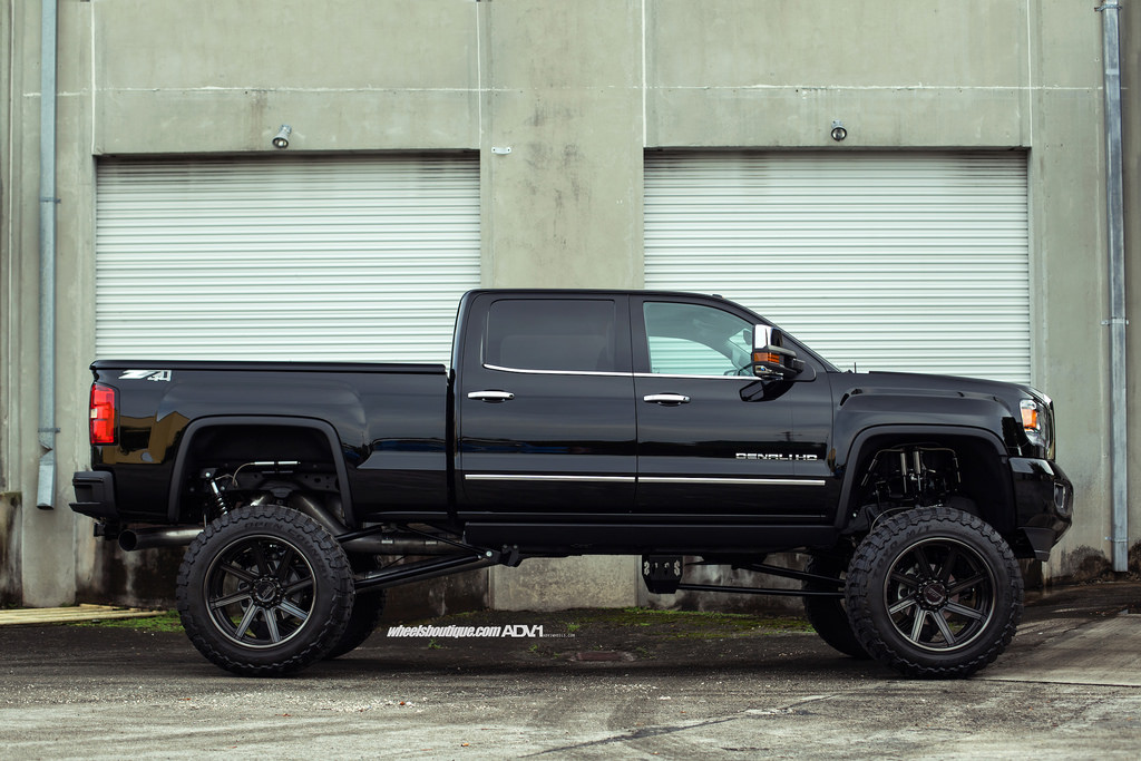 photo 12 GMC Sierra 2500HD custom wheels ADV 08R Truck Spec 24x15.0, ET , tire size 395/50 R24. x ET 