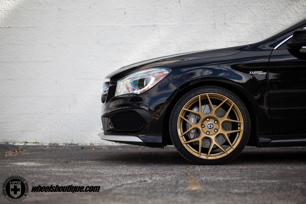 photo 2 Mercedes-Benz CLA-Class custom wheels HRE FF01 FLowForm 19x8.5, ET , tire size 235/35 R19. x ET