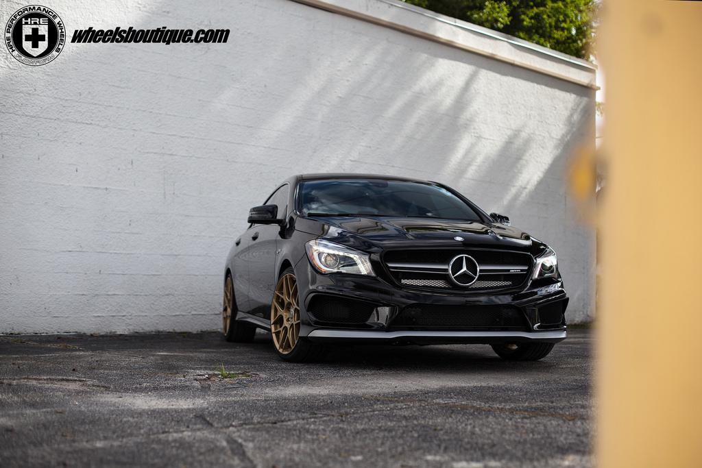 photo 8 Mercedes-Benz CLA-Class custom wheels HRE FF01 FLowForm 19x8.5, ET , tire size 235/35 R19. x ET