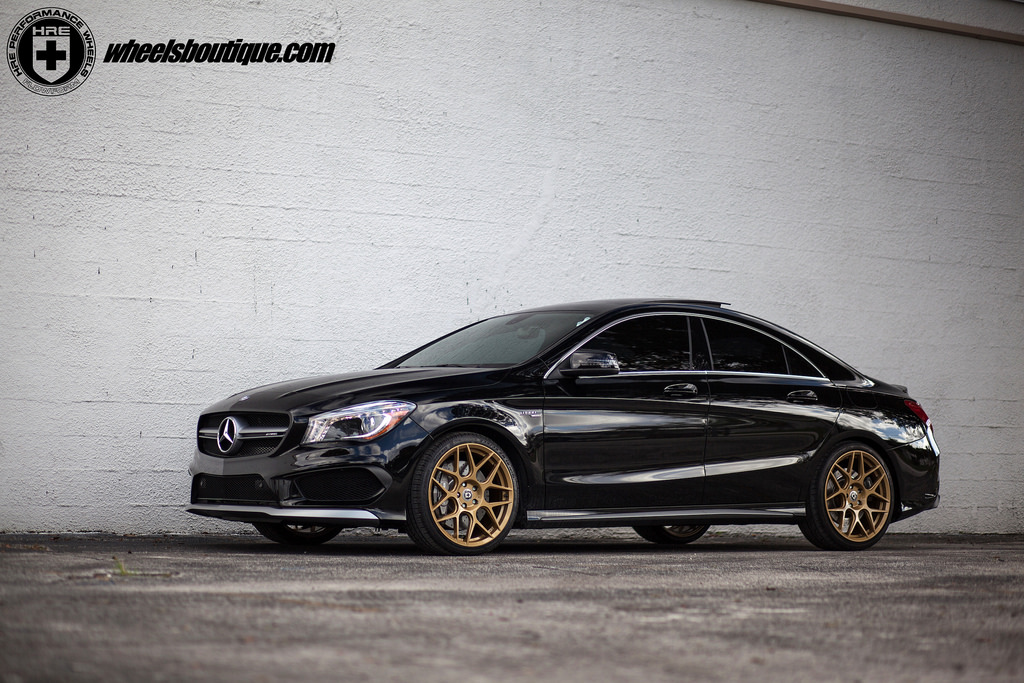 photo 10 Mercedes-Benz CLA-Class custom wheels HRE FF01 FLowForm 19x8.5, ET , tire size 235/35 R19. x ET