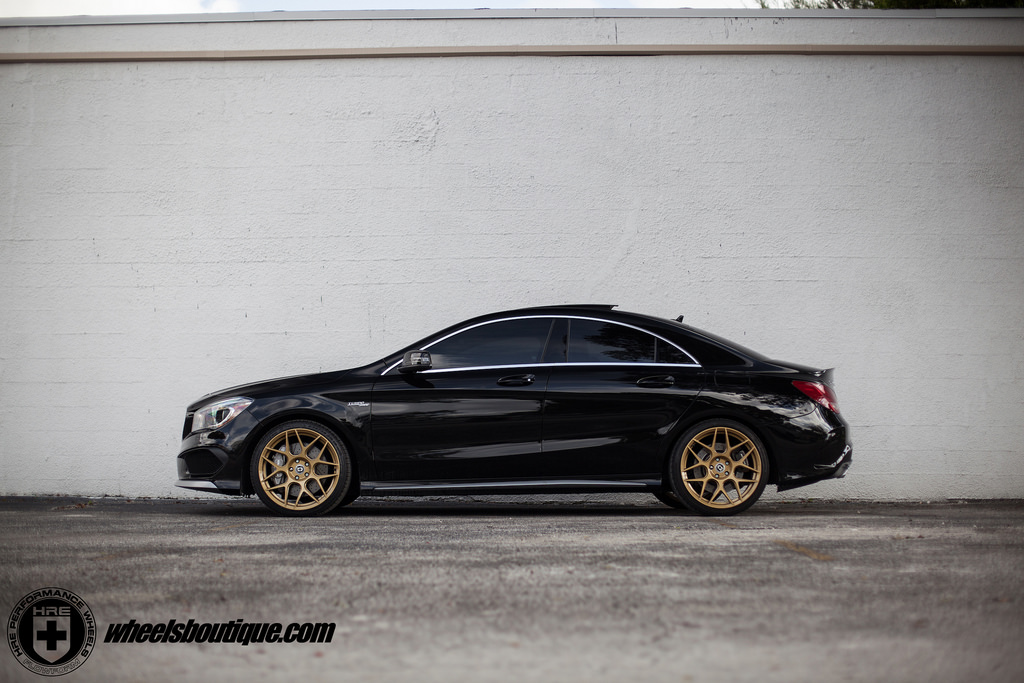 photo 12 Mercedes-Benz CLA-Class custom wheels HRE FF01 FLowForm 19x8.5, ET , tire size 235/35 R19. x ET