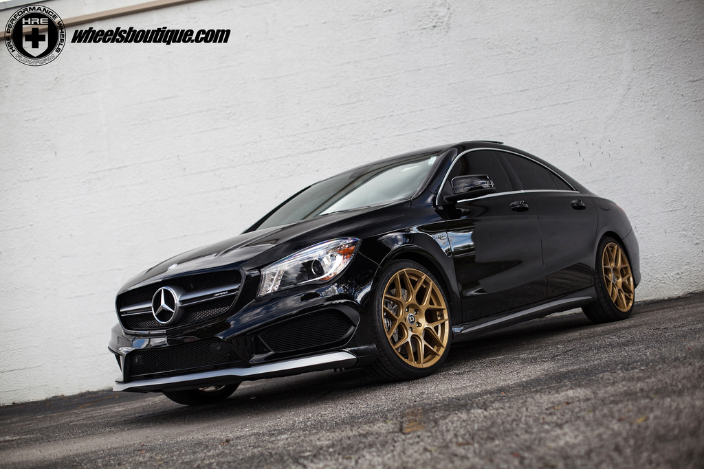 photo 14 Mercedes-Benz CLA-Class custom wheels HRE FF01 FLowForm 19x8.5, ET , tire size 235/35 R19. x ET