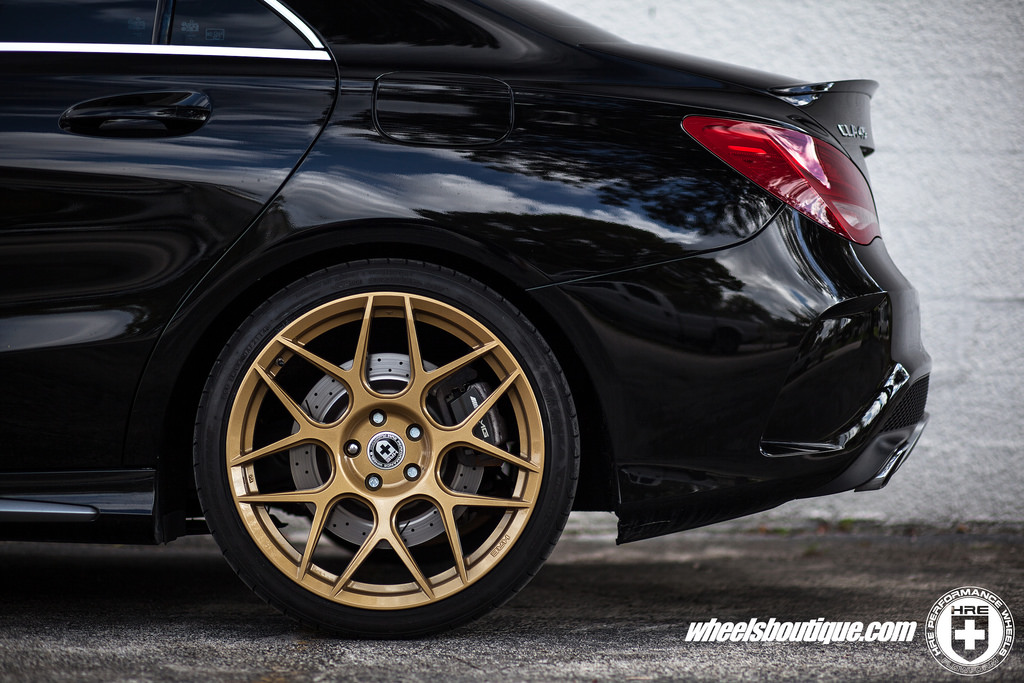photo 1 Mercedes-Benz CLA-Class custom wheels HRE FF01 FLowForm 19x8.5, ET , tire size 235/35 R19. x ET