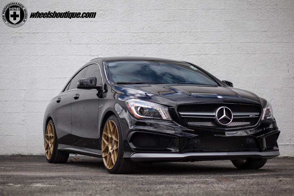 photo 7 Mercedes-Benz CLA-Class custom wheels HRE FF01 FLowForm 19x8.5, ET , tire size 235/35 R19. x ET
