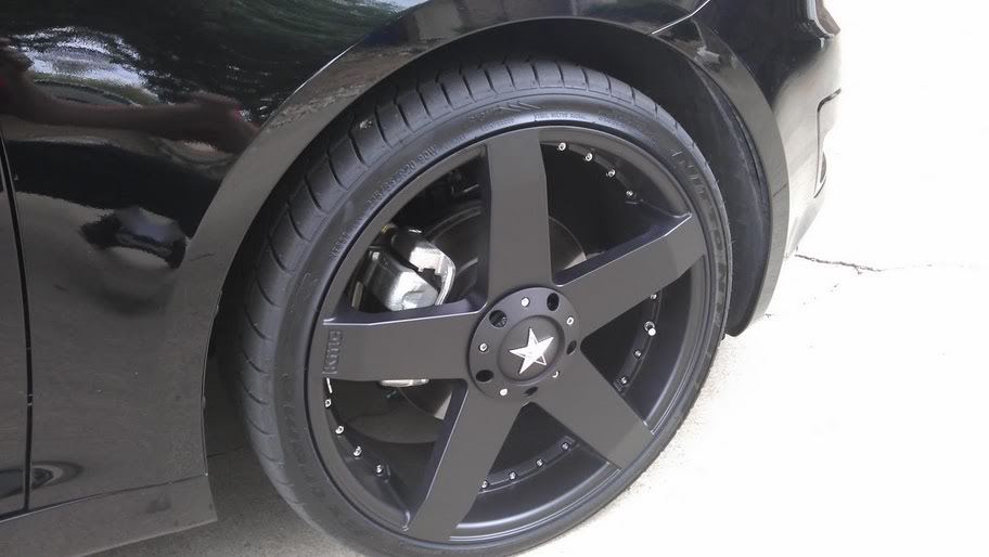 photo 1 Kia Optima custom wheels KMC Rockstar 20x8.0, ET +42, tire size 225/35 R20. x ET