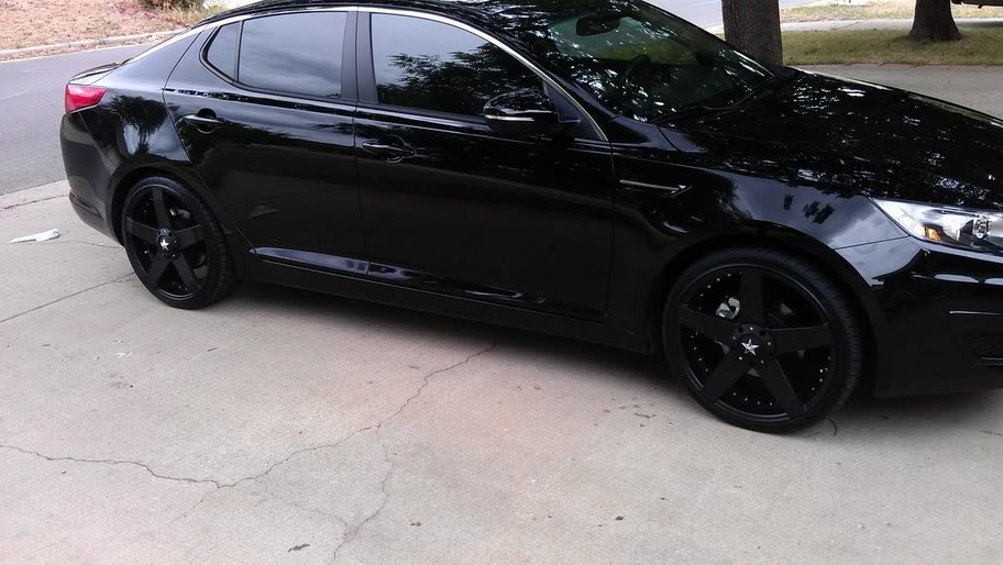 photo 3 Kia Optima custom wheels KMC Rockstar 20x8.0, ET +42, tire size 225/35 R20. x ET