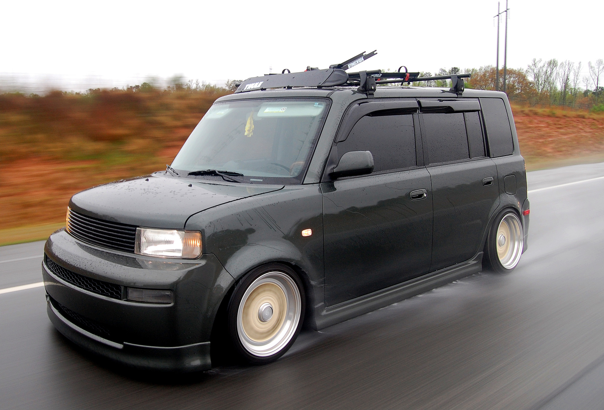 photo 4 Scion xB custom wheels BBS RS 039 16x8.0, ET +24, tire size 195/40 R16. 16x9.0 ET+12 195/45 R16