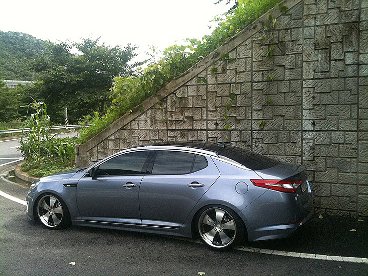 photo 1 Kia Optima custom wheels  Valkyrie 19x8.5, ET +35, tire size 225/35 R19. 19x9.5 ET+38 235/35 R19