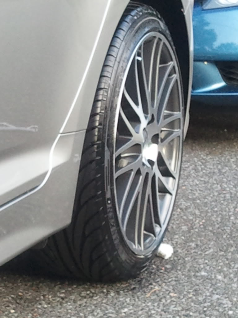 photo 2 Kia Optima custom wheels TSW Croft 19x8.0, ET +35, tire size 225/40 R19. x ET