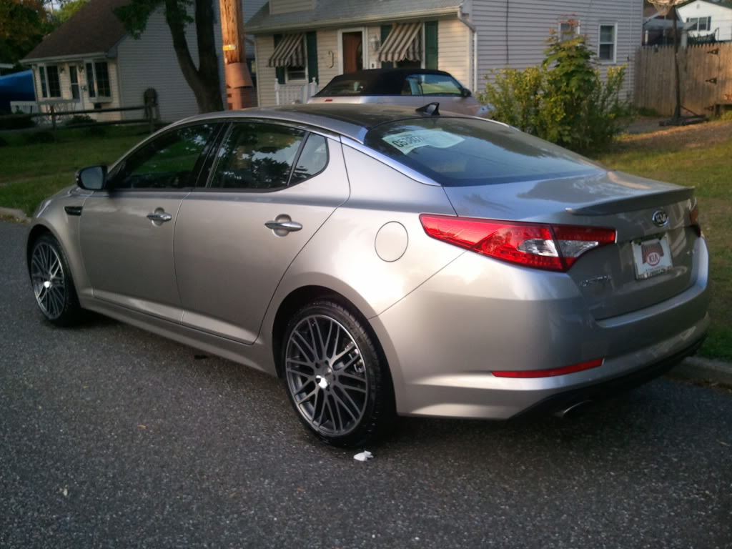 photo 1 Kia Optima custom wheels TSW Croft 19x8.0, ET +35, tire size 225/40 R19. x ET