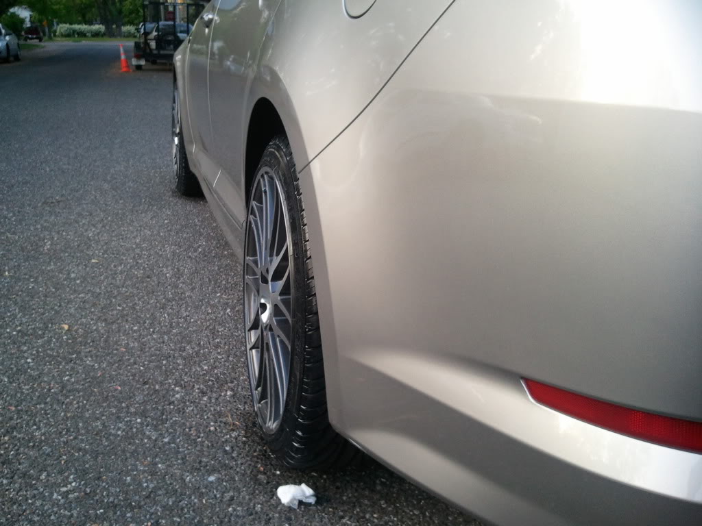 photo 3 Kia Optima custom wheels TSW Croft 19x8.0, ET +35, tire size 225/40 R19. x ET