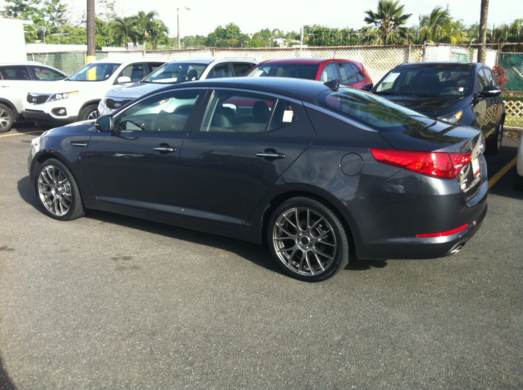 photo 1 Kia Optima custom wheels   19x8.0, ET , tire size 225/40 R19. x ET